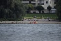 Personensuche im Rhein bei Koeln Rodenkirchen P177